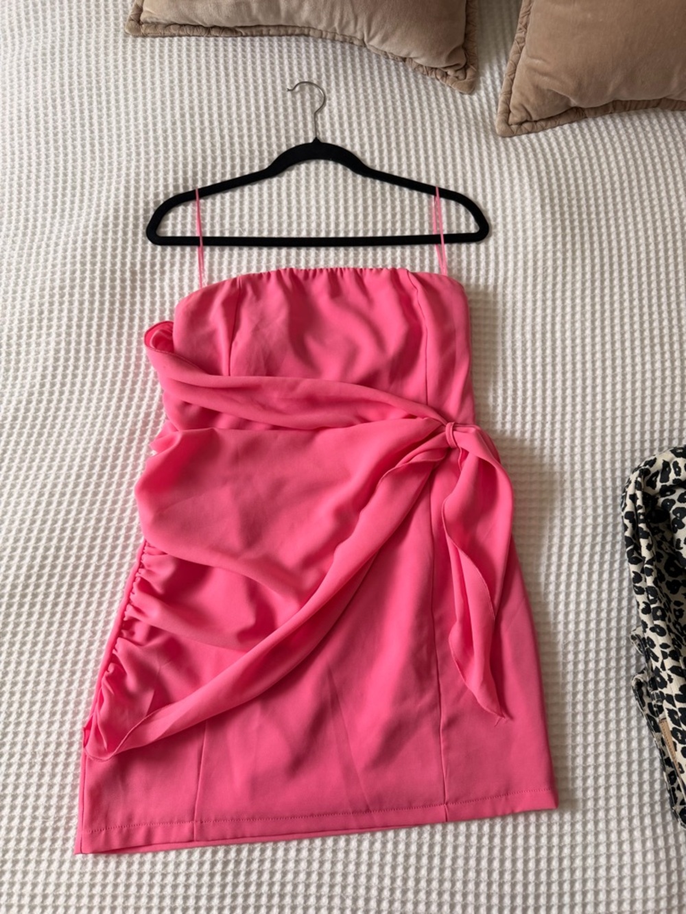 REVOLVE superdown Pink Strapless Mini Dress